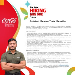 Assistant Manager Trade Marketing
