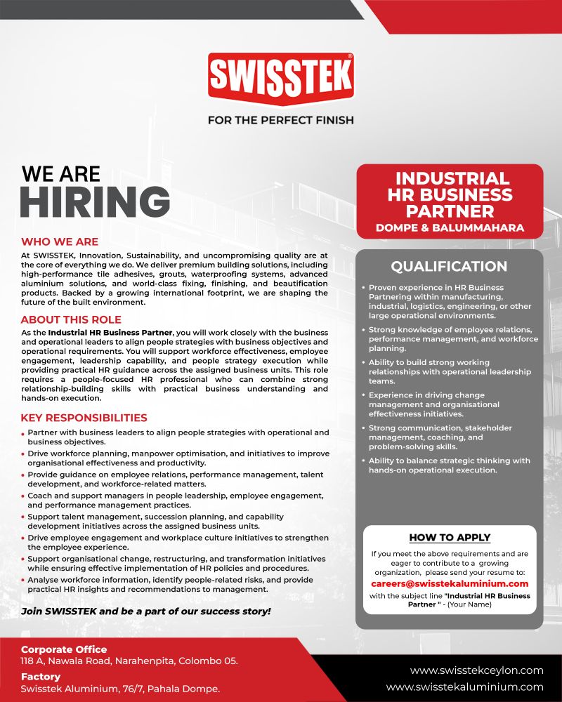 Industrial HR Business Partner